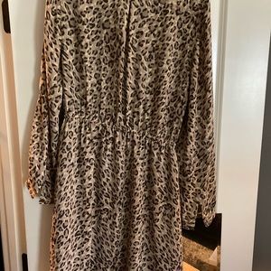 The Loft Leopard print dress